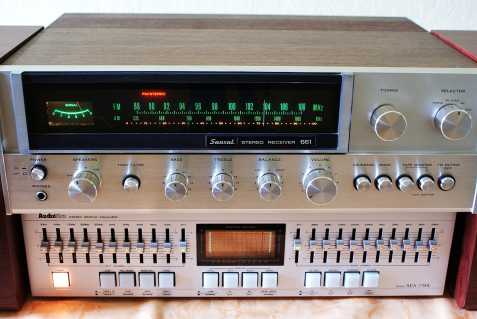 SANSUI stereo RECEIVER 661