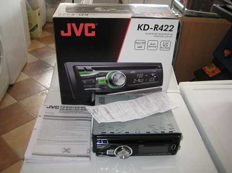Autorádio JVC KD-R422 (v záruce od 