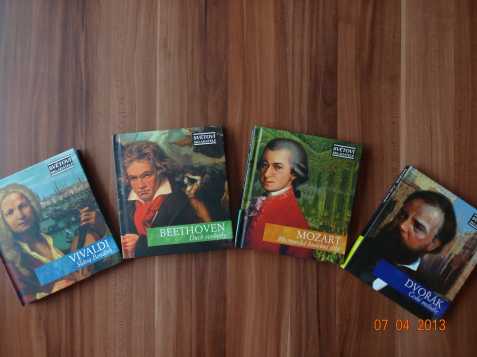CD-Beethoven,Vivaldi,Mozart a Dvořá