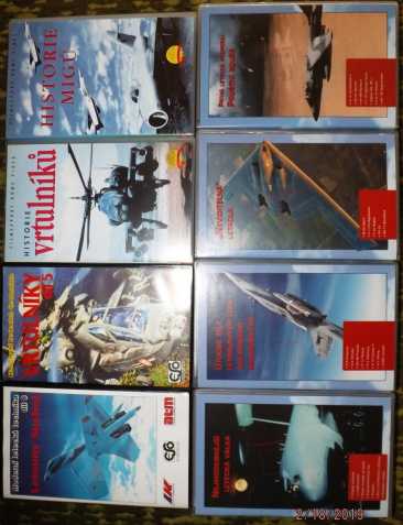 Vojenská technika-VHS kazety